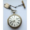 Wallerius Norrköping Antique Fusee Pocket Watch - White, 1820