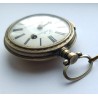 Wallerius Norrköping Antique Fusee Pocket Watch - White, 1820