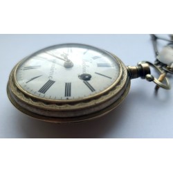 Wallerius Norrköping Antique Fusee Pocket Watch - White, 1820