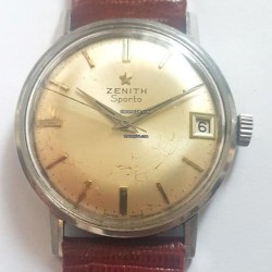 Zenith Sporto - Silver, 1955