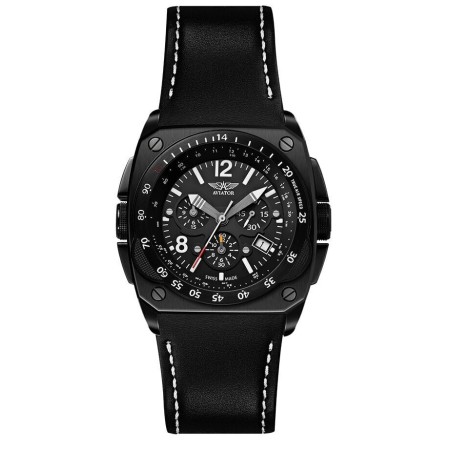 Aviator MIG-29 Cockpit Chrono M.2.04.5.009.4 - Black, 2013