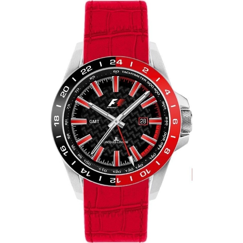 Jacques Lemans Formula 1 GMT F-5012E - Black, 2007