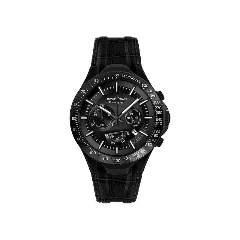 Jacques Lemans Sports Dakar 1-1661F - Black