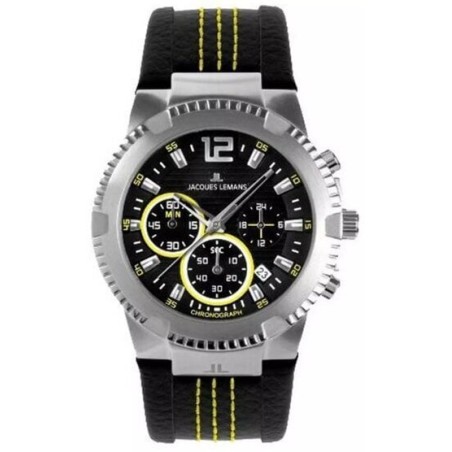 Jacques Lemans Sports Powerchrono 10 1-1455C - Black, 2011