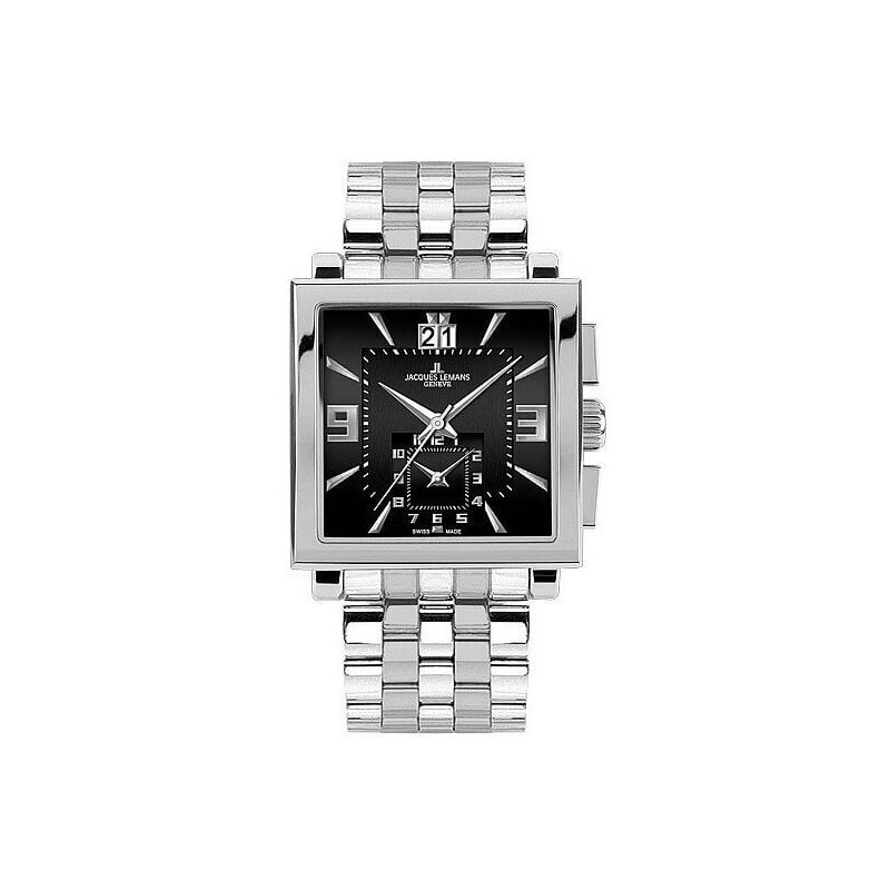 Jacques Lemans Geneve Quadrus G-207D - Black