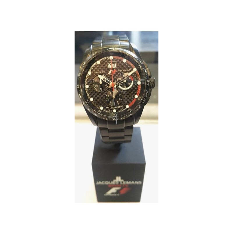 Jacques Lemans Geneve F1 Professional Chronograph F-5003A - Black, 2003