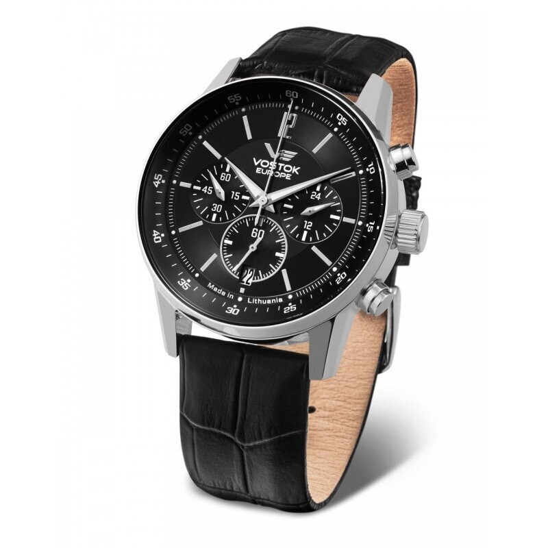 Vostok Europe GAZ-14 Limousine Chrono VK63-560A690 - Black