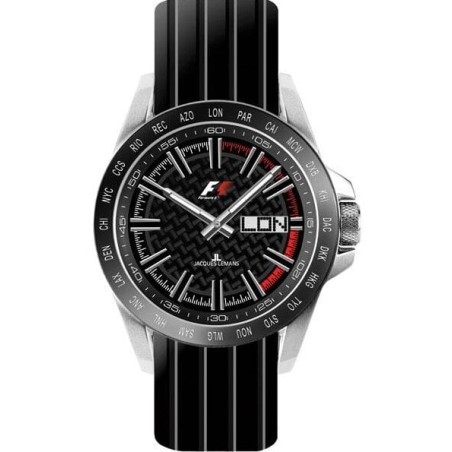Jacques Lemans Formula 1 GMT F-5008A - Black, 2017