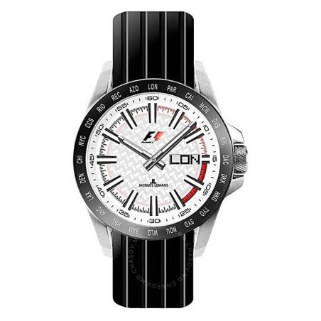 Jacques Lemans Formula 1 GMT F-5008C - White, 2008
