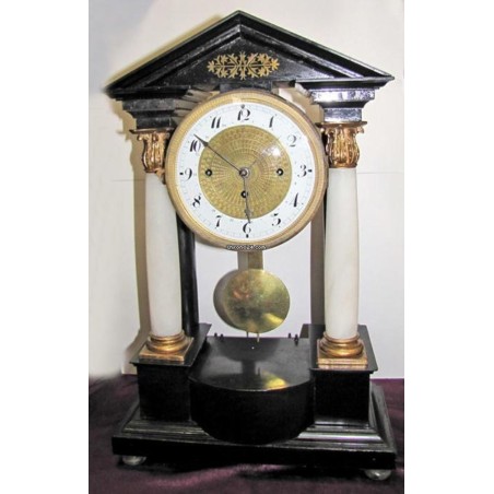 Exquisite Antique French Portal Mantel Clock - 1830s