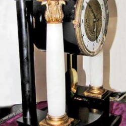 Exquisite Antique French Portal Mantel Clock - 1830s