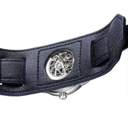 OCHSTIN 7237 – Business Style Skeleton Mechanical Wristwatch with Luminescence – Silver/Black