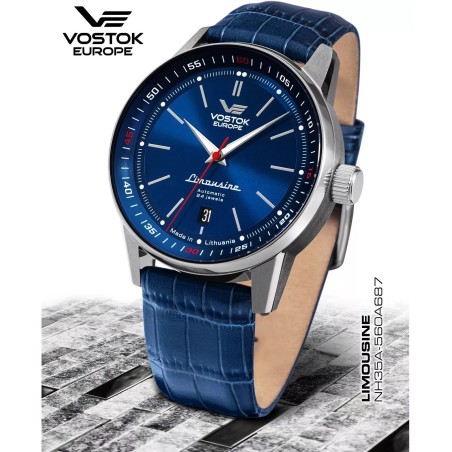 Vostok Europe Limousine NH35A-560A687 Men's Watch Limited Edition