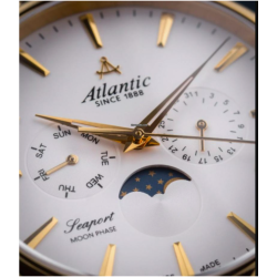 Atlantic Seaport Moonphase Yellow Gold PVD