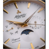 Atlantic Seaport Moonphase Yellow Gold PVD