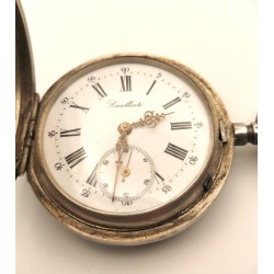 Excellente Russie Antique Imperial Russian Silver 84 Pocket Watch - MINT Dial