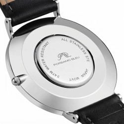 Porsamo Bleu Silver U2750G - Total Black