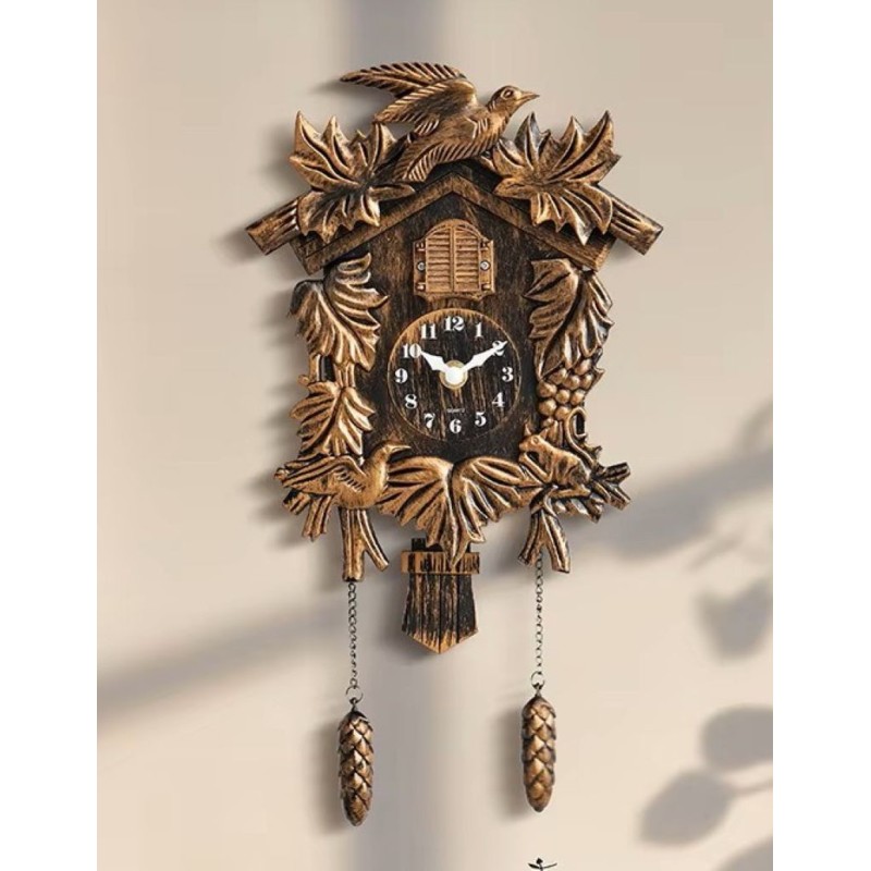 Cuckoo Wall Clock Hourly Chiming