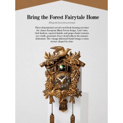 Cuckoo Wall Clock Hourly Chiming